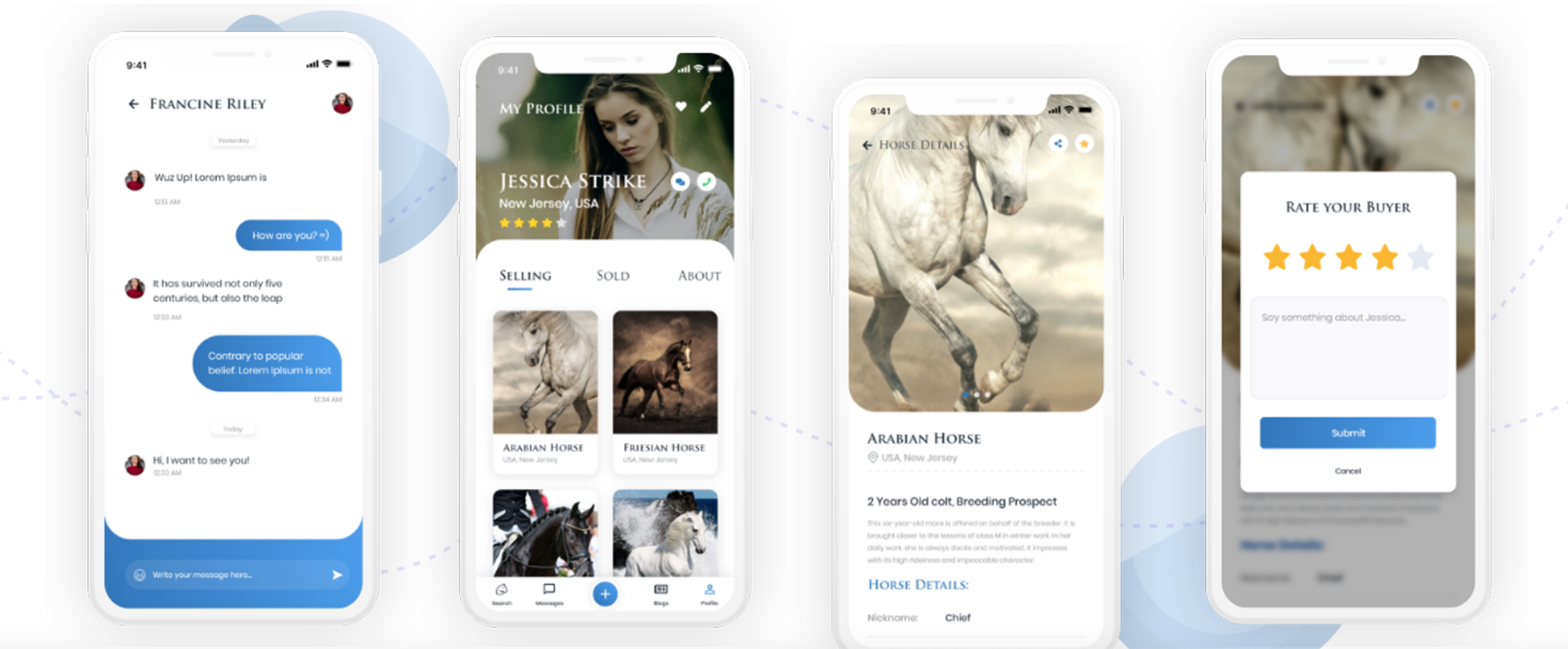 Horse Match_Apps+Screens